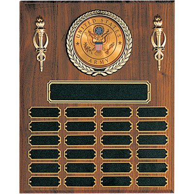 Perpetual Plaque with Medallion (12"x15") 48 Plates